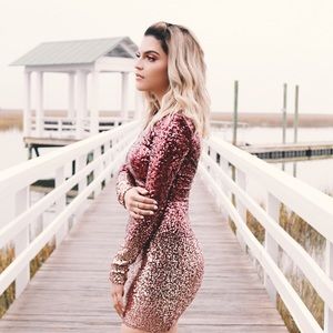 “Wynn sequin Dress”